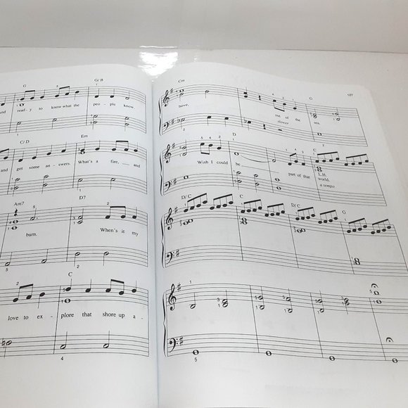 Disney BIG-Note Collection BIG-NOTE PIANO Sheet Music 40 Songs Lion King Pooh - Picture 4 of 7